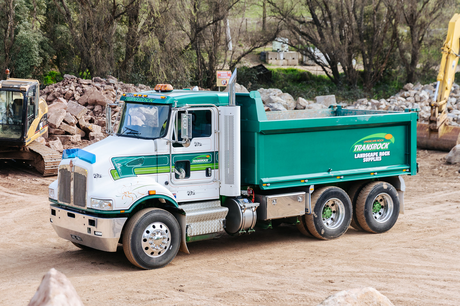 Transrock Landscaping Rock Delivery Victoria