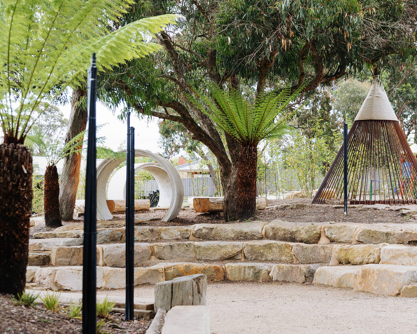 Landscape rocks for schools and childcare centres by Transrock